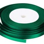 12mm Grünes Satinband 20m