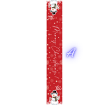 Weihnachts-Tischläufer 30cm x 150cm