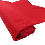 Red Polyester Table Runner