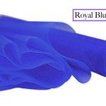 Königsblaue Organza-Rolle