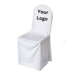 Personalised Polyester Round Top Chair Cover (10 Pc)