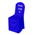 Personalisierte runde Stuhlabdeckung aus Polyester (10 St.) - Image 9