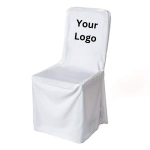 Personalised Polyester Square Top Chair Cover (10 Pc)