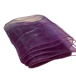 10Pc Violet Purple (Two Tone) Organza Chair Sashes